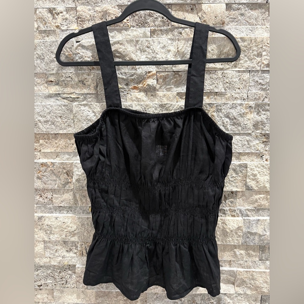 Signature Elegant Black Women's Top size L 
Very flattering and feminine
